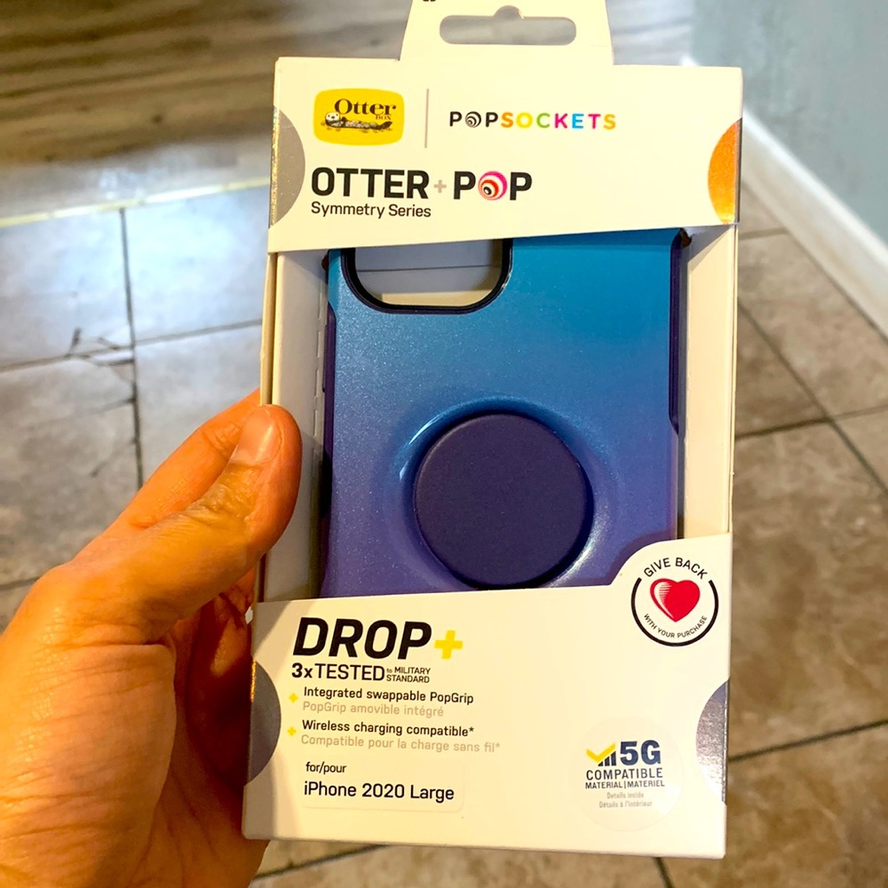 OtterBOX OTTER + POP Symmetry Series Phone Case for iPhone 12 Pro Max